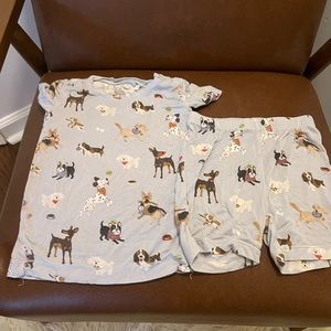 Angel dear bamboo shorty set